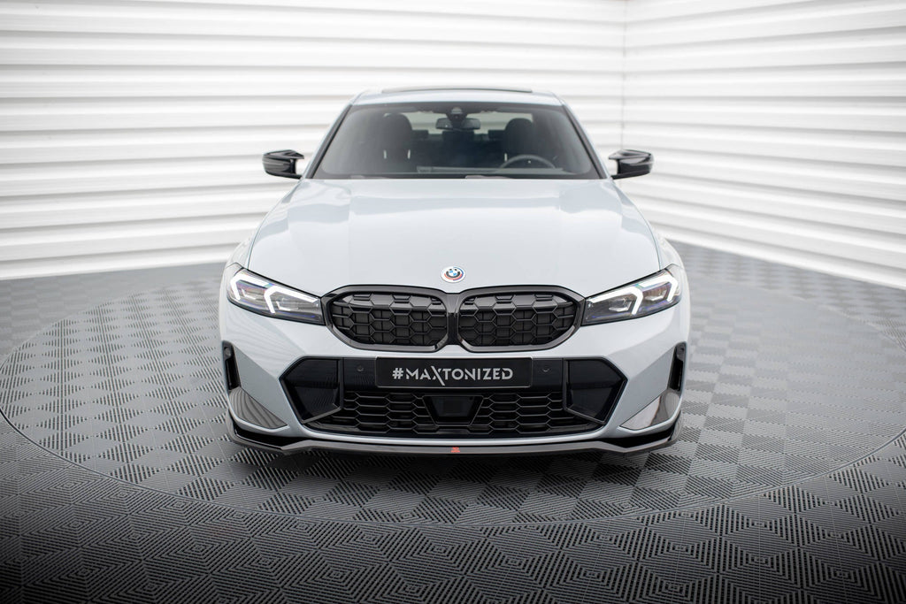 MAXTON DESIGN FRONT SPLITTER V.2 BMW 3 M340I / M-PACK G20 / G20 FACELIFT