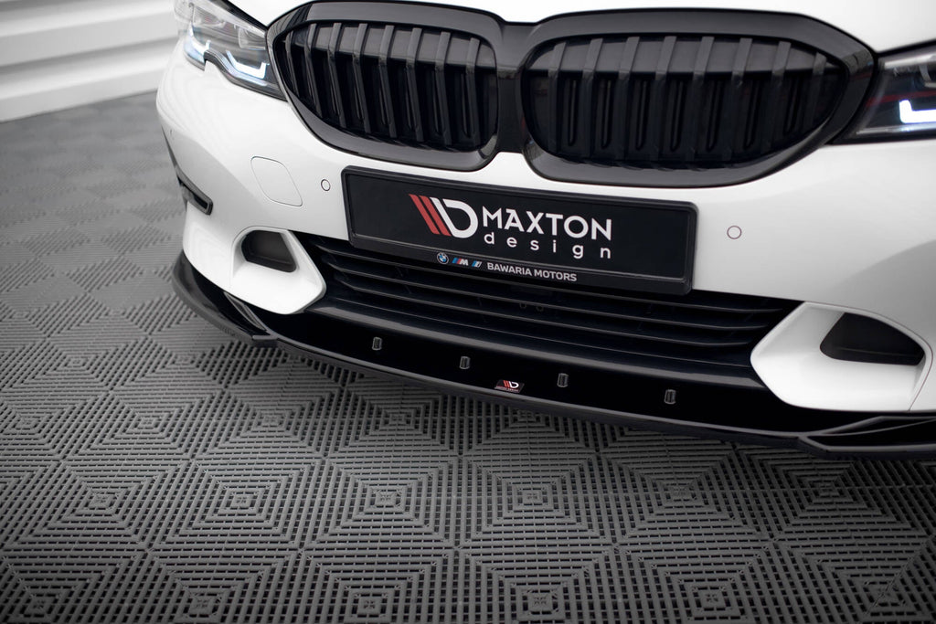 MAXTON DESIGN FRONT SPLITTER V.2 BMW 3 SPORT LINE G20 / G21