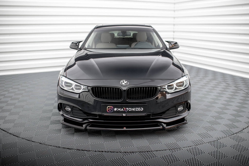 MAXTON DESIGN FRONT SPLITTER V.2 BMW 4 COUPE / GRAN COUPE / CABRIO F32 / F36 / F33