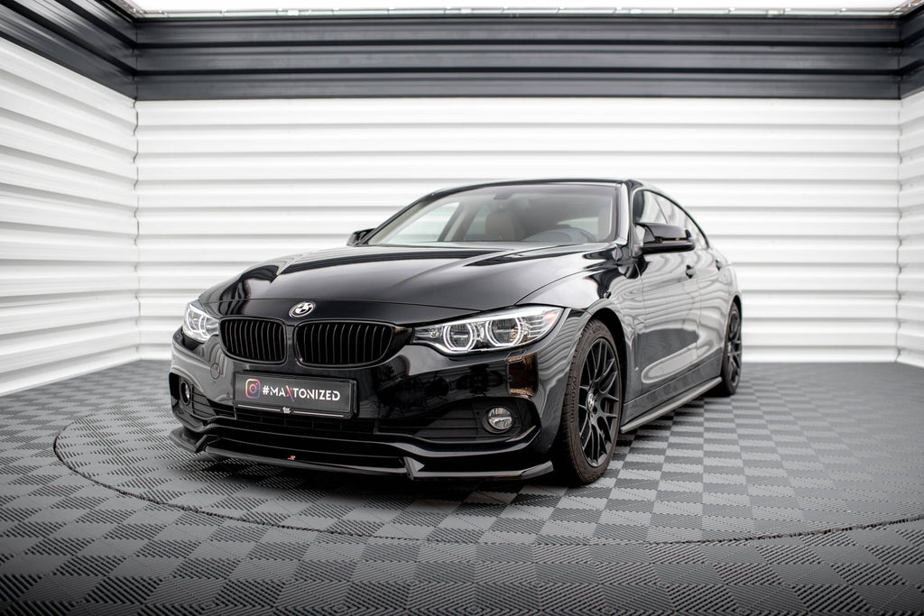 MAXTON DESIGN FRONT SPLITTER V.2 BMW 4 COUPE / GRAN COUPE / CABRIO F32 / F36 / F33