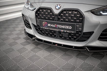 Load image into Gallery viewer, MAXTON DESIGN FRONT SPLITTER V.2 BMW 4 / I4 GRAN COUPE M-PACK G26