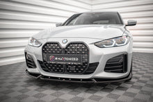 Load image into Gallery viewer, MAXTON DESIGN FRONT SPLITTER V.2 BMW 4 / I4 GRAN COUPE M-PACK G26