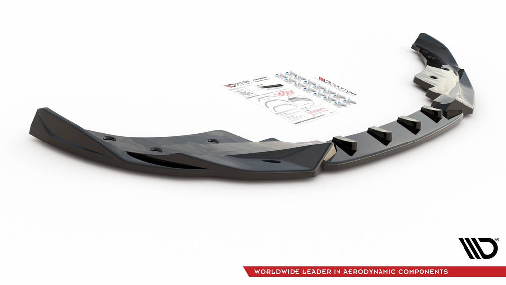 MAXTON DESIGN FRONT SPLITTER V.2 BMW 4 M-PACK G22 / M440I G22