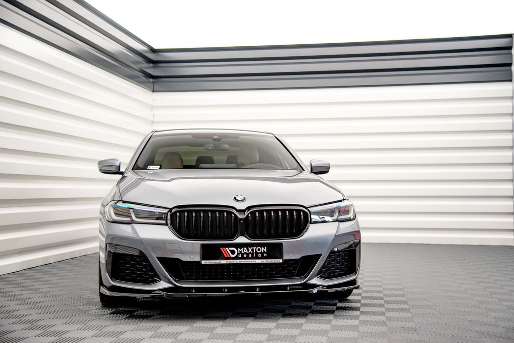 MAXTON DESIGN FRONT SPLITTER V.2 BMW 5 G30 FACELIFT M-PACK