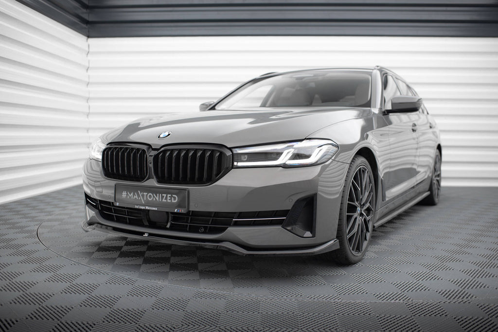 MAXTON DESIGN FRONT SPLITTER V.2 BMW 5 G30 / G31 FACELIFT