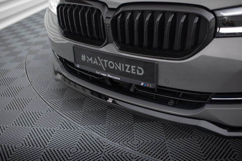 MAXTON DESIGN FRONT SPLITTER V.2 BMW 5 G30 / G31 FACELIFT