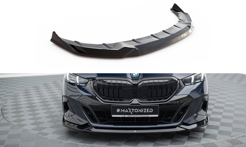 MAXTON DESIGN FRONT SPLITTER V.2 BMW 5 M-PACK G60