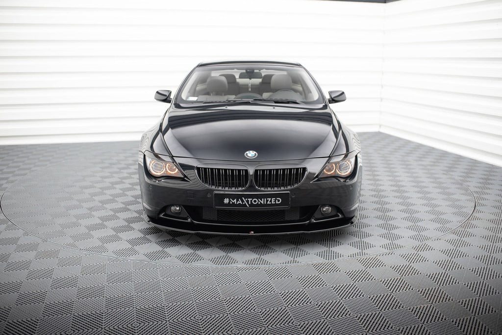 MAXTON DESIGN FRONT SPLITTER BMW 6 E63 / E64 (PREFACE MODEL) V.2