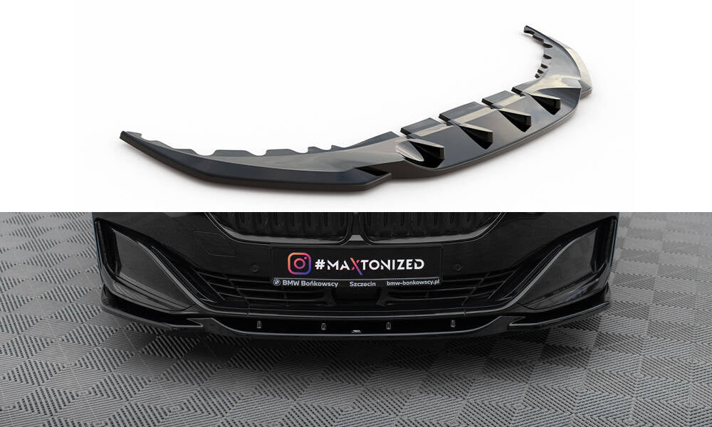 MAXTON DESIGN FRONT SPLITTER V.2 BMW 7 G11 FACELIFT