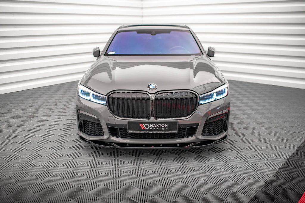 MAXTON DESIGN FRONT SPLITTER V.2 BMW 7 G11 M-PACK FACELIFT