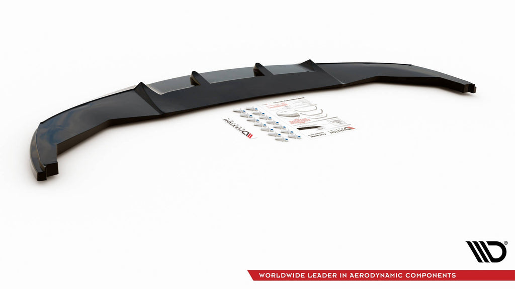 MAXTON DESIGN FRONT SPLITTER V.2 BMW 7 M-PACK F01