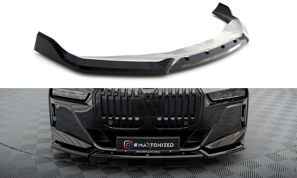 MAXTON DESIGN FRONT SPLITTER V.2 BMW 7 M-PACK / M760 G70