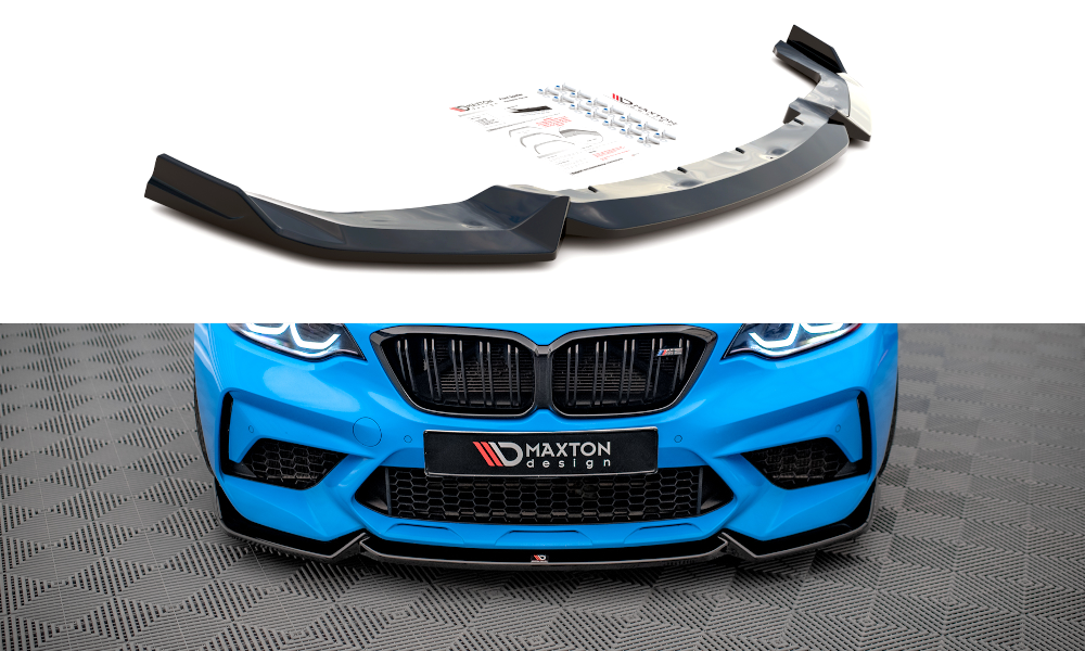 MAXTON DESIGN FRONT SPLITTER V.2 BMW M2 COMPETITION F87