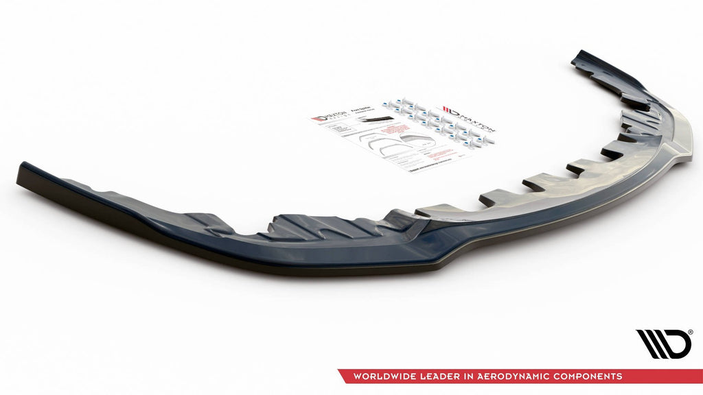 MAXTON DESIGN FRONT SPLITTER V.2 BMW M8 GRAN COUPE F93 / COUPE F92