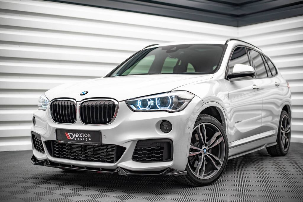 MAXTON DESIGN FRONT SPLITTER V.2 BMW X1 M-PACK F48