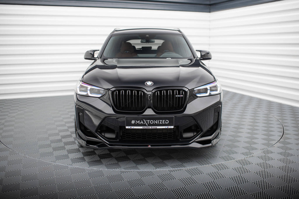 MAXTON DESIGN FRONT SPLITTER V.2 BMW X3 M F97 FACELIFT