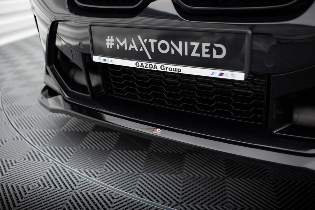 MAXTON DESIGN FRONT SPLITTER V.2 BMW X3 M F97 FACELIFT