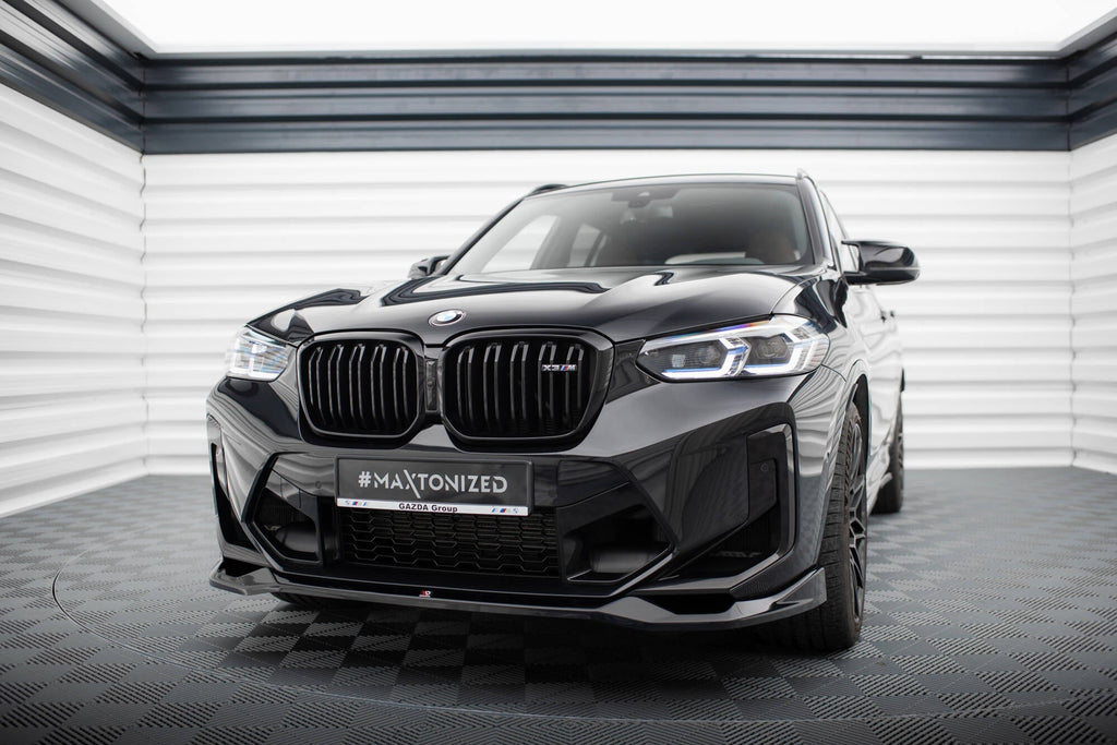 MAXTON DESIGN FRONT SPLITTER V.2 BMW X3 M F97 FACELIFT