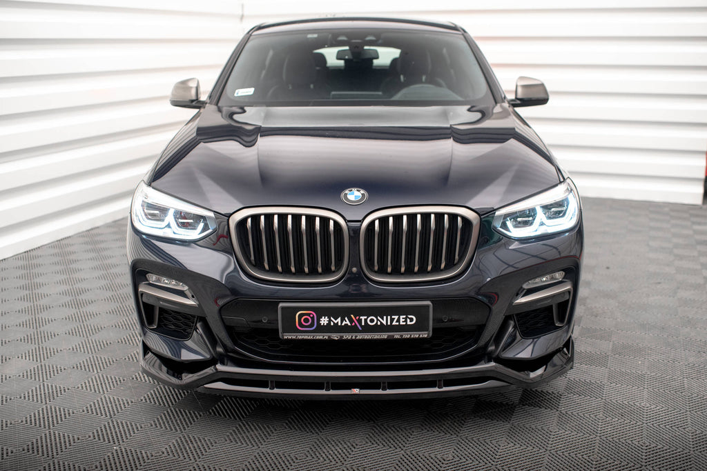 MAXTON DESIGN FRONT SPLITTER V.2 BMW X4 M-PACK G02