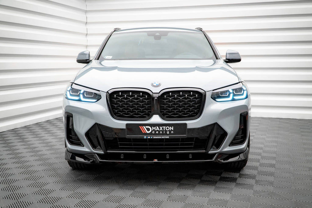 MAXTON DESIGN FRONT SPLITTER V.2 BMW X4 M-PACK G02 FACELIFT