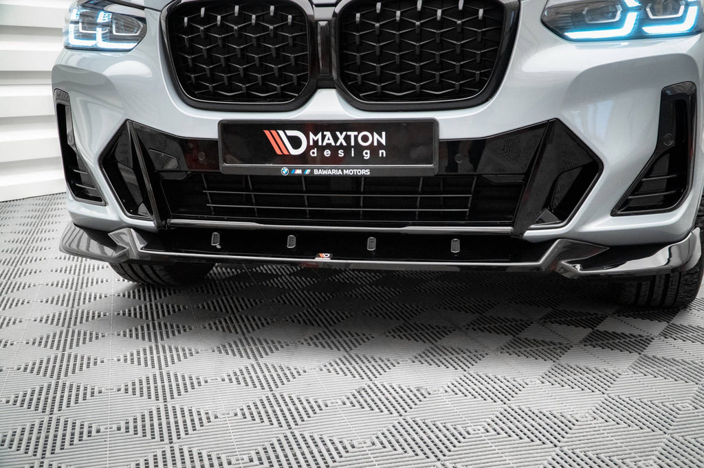 MAXTON DESIGN FRONT SPLITTER V.2 BMW X4 M-PACK G02 FACELIFT