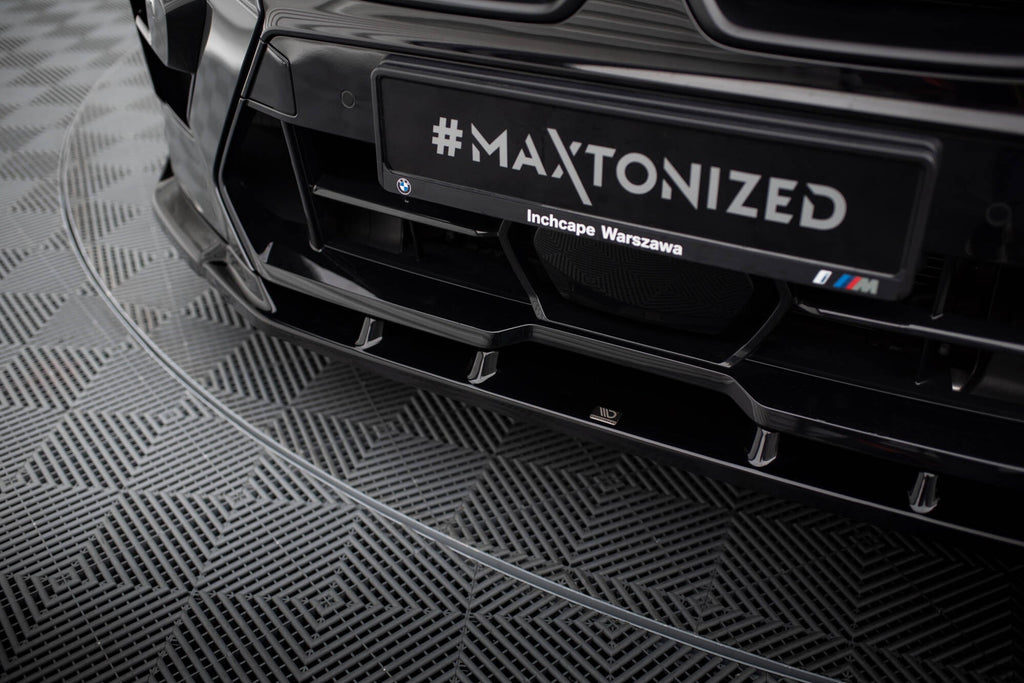 MAXTON DESIGN FRONT SPLITTER V.2 BMW X5 M F95 FACELIFT