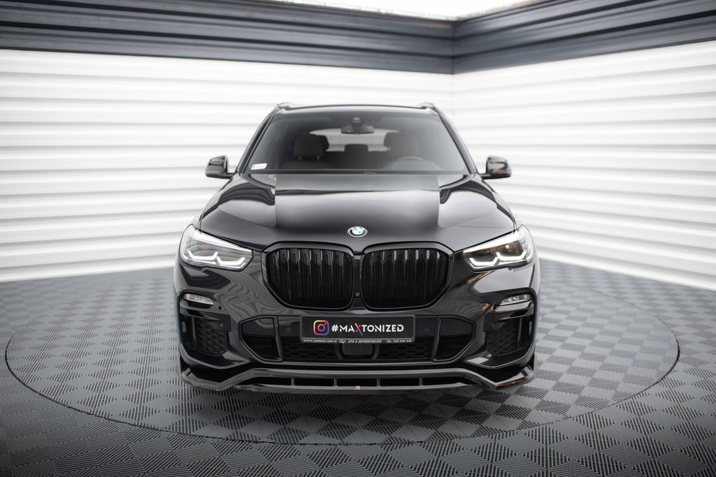 MAXTON DESIGN FRONT SPLITTER V.2 BMW X5 M-PACK G05