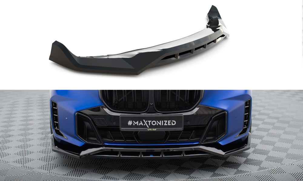 MAXTON DESIGN FRONT SPLITTER V.2 BMW X5 M-PACK G05 FACELIFT