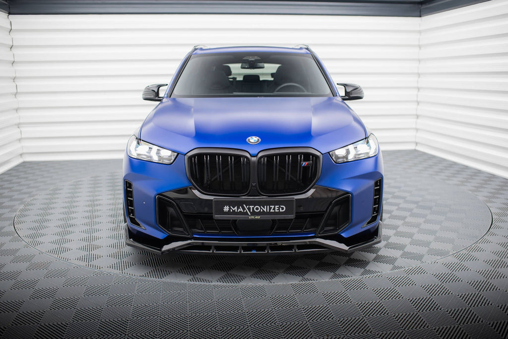 MAXTON DESIGN FRONT SPLITTER V.2 BMW X5 M-PACK G05 FACELIFT