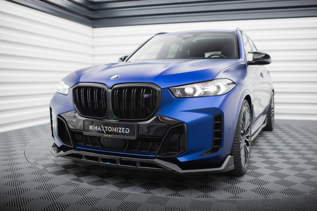 MAXTON DESIGN FRONT SPLITTER V.2 BMW X5 M-PACK G05 FACELIFT