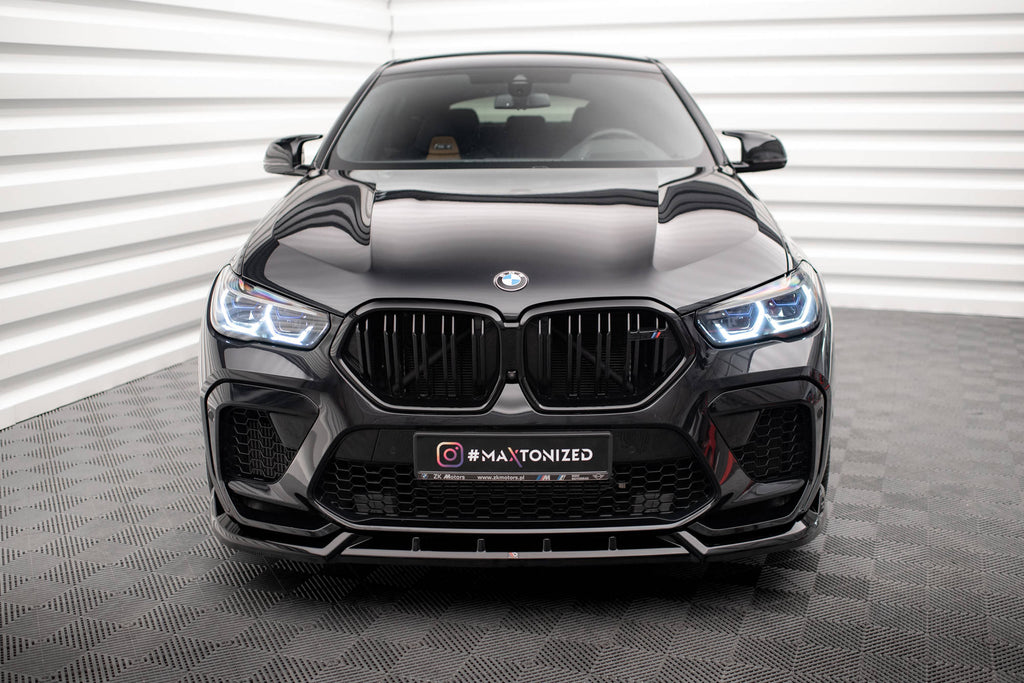 MAXTON DESIGN FRONT SPLITTER V.2 BMW X6 M F96