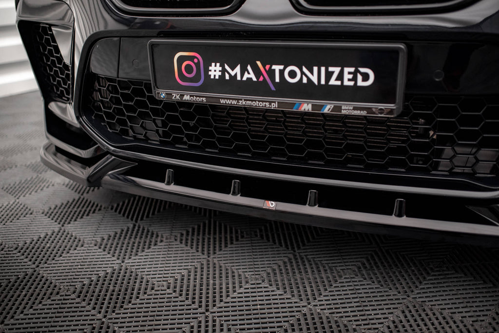 MAXTON DESIGN FRONT SPLITTER V.2 BMW X6 M F96