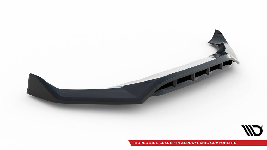 MAXTON DESIGN FRONT SPLITTER V.2 BMW X6 M-PACK G06 FACELIFT