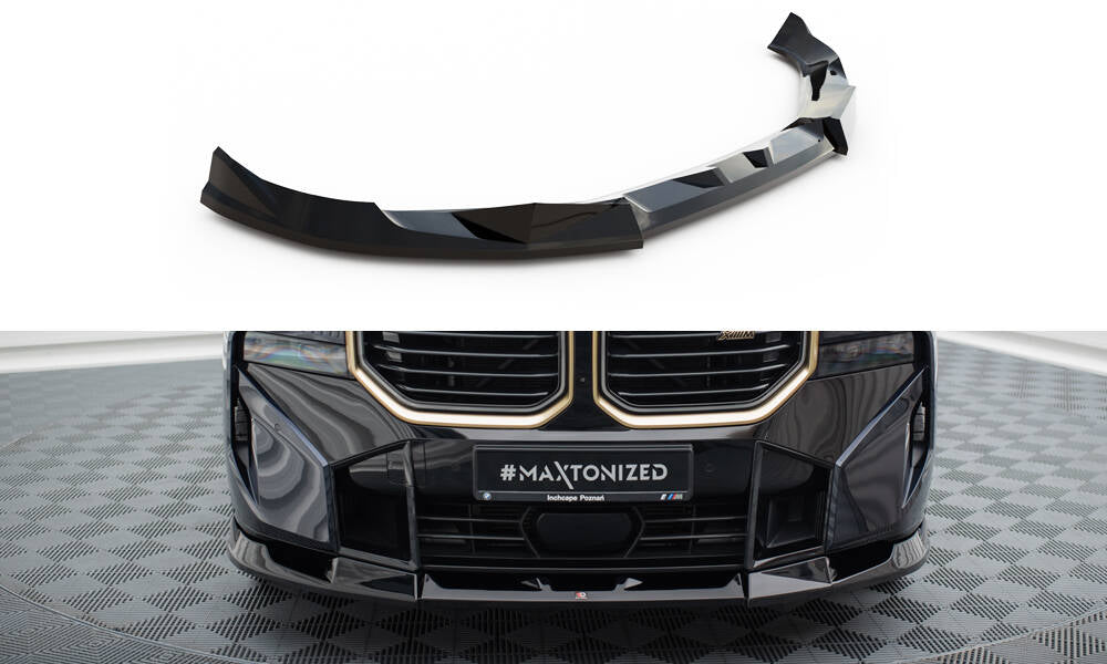 MAXTON DESIGN FRONT SPLITTER V.2 BMW XM G09