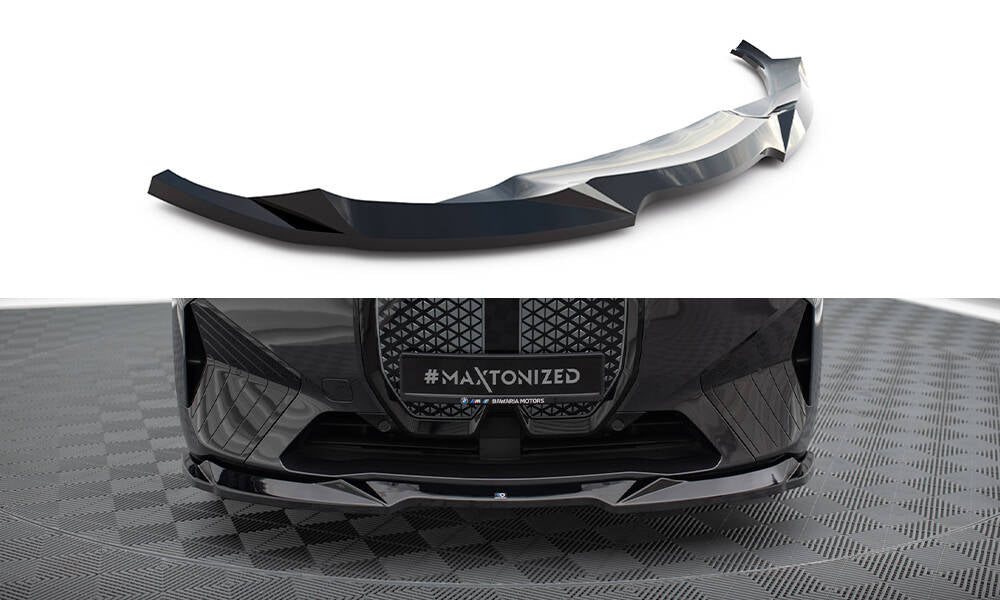 MAXTON DESIGN FRONT SPLITTER V.2 BMW IX Sport  / M60