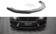 Load image into Gallery viewer, MAXTON DESIGN FRONT SPLITTER V.2 BENTLEY CONTINENTAL GT V8 S MK2