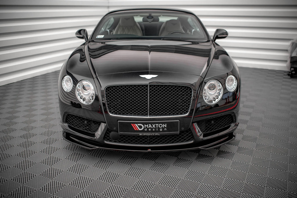 MAXTON DESIGN FRONT SPLITTER V.2 BENTLEY CONTINENTAL GT V8 S MK2