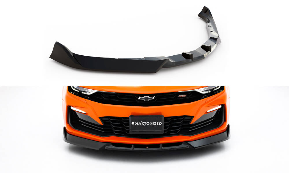 MAXTON DESIGN Front Splitter V.2 Chevrolet Camaro SS Mk6 Facelift