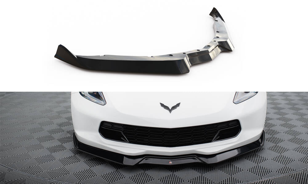 MAXTON DESIGN Front Splitter V.2 Chevrolet Corvette Stingray / Z06 C7
