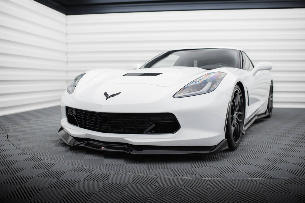 MAXTON DESIGN Front Splitter V.2 Chevrolet Corvette Stingray / Z06 C7