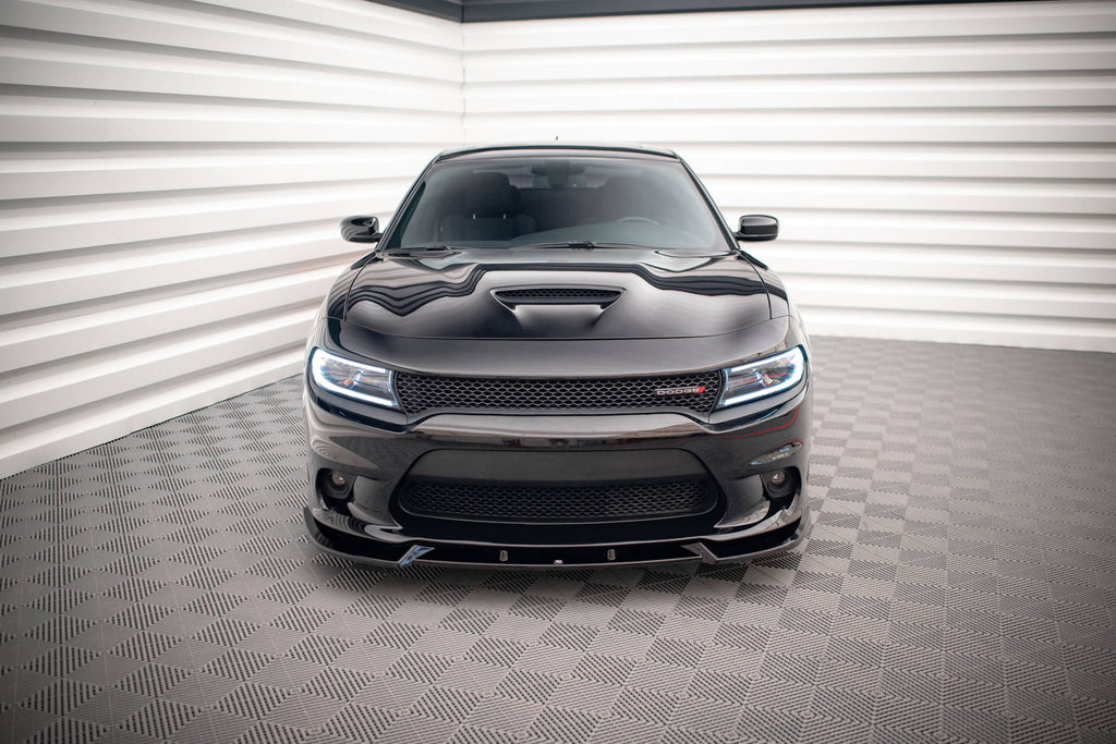 MAXTON DESIGN FRONT SPLITTER V.2 DODGE CHARGER SRT MK7 FACELIFT