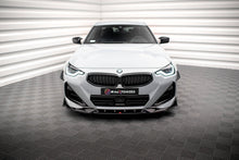 Load image into Gallery viewer, MAXTON DESIGN FRONT SPLITTER V.2 + FLAPS BMW 2 COUPE M-PACK / M240I G42