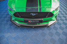 Load image into Gallery viewer, MAXTON DESIGN FRONT SPLITTER V.2 + FLAPS FORD MUSTANG GT MK6 FACELIFT