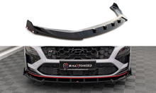 Load image into Gallery viewer, MAXTON DESIGN Front Splitter V.2 + Flaps Hyundai Kona N Mk2