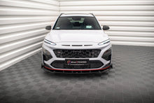 Load image into Gallery viewer, MAXTON DESIGN FRONT SPLITTER V.2 + FLAPS HYUNDAI KONA N MK1