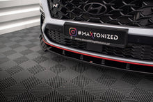 Load image into Gallery viewer, MAXTON DESIGN FRONT SPLITTER V.2 + FLAPS HYUNDAI KONA N MK1