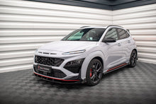 Load image into Gallery viewer, MAXTON DESIGN FRONT SPLITTER V.2 + FLAPS HYUNDAI KONA N MK1