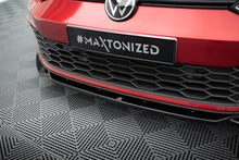Load image into Gallery viewer, MAXTON DESIGN FRONT SPLITTER + FLAPS V.2 VOLKSWAGEN GOLF 8 GTI / R-LINE