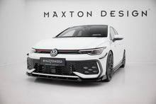 Load image into Gallery viewer, MAXTON DESIGN Front Splitter V.2 + Flaps Volkswagen Golf GTI / GTE / R-Line Mk8 Facelift