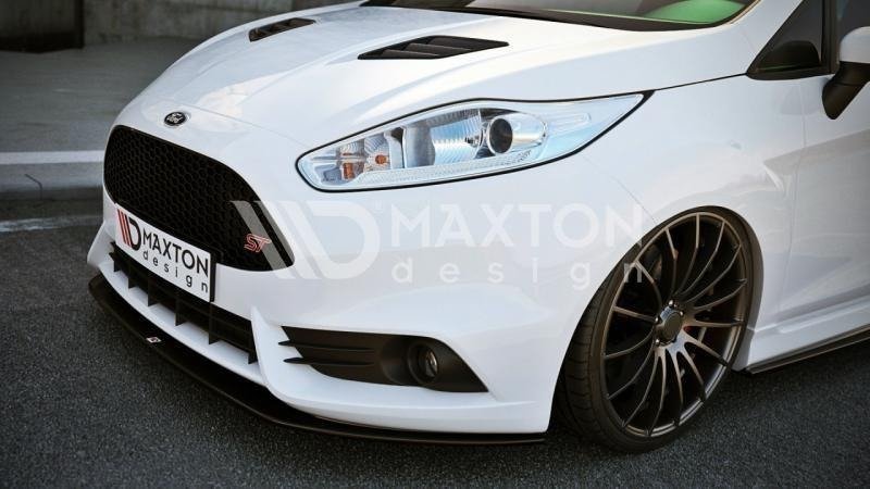 MAXTON DESIGN FRONT SPLITTER V.2 FORD FIESTA ST MK7 FL